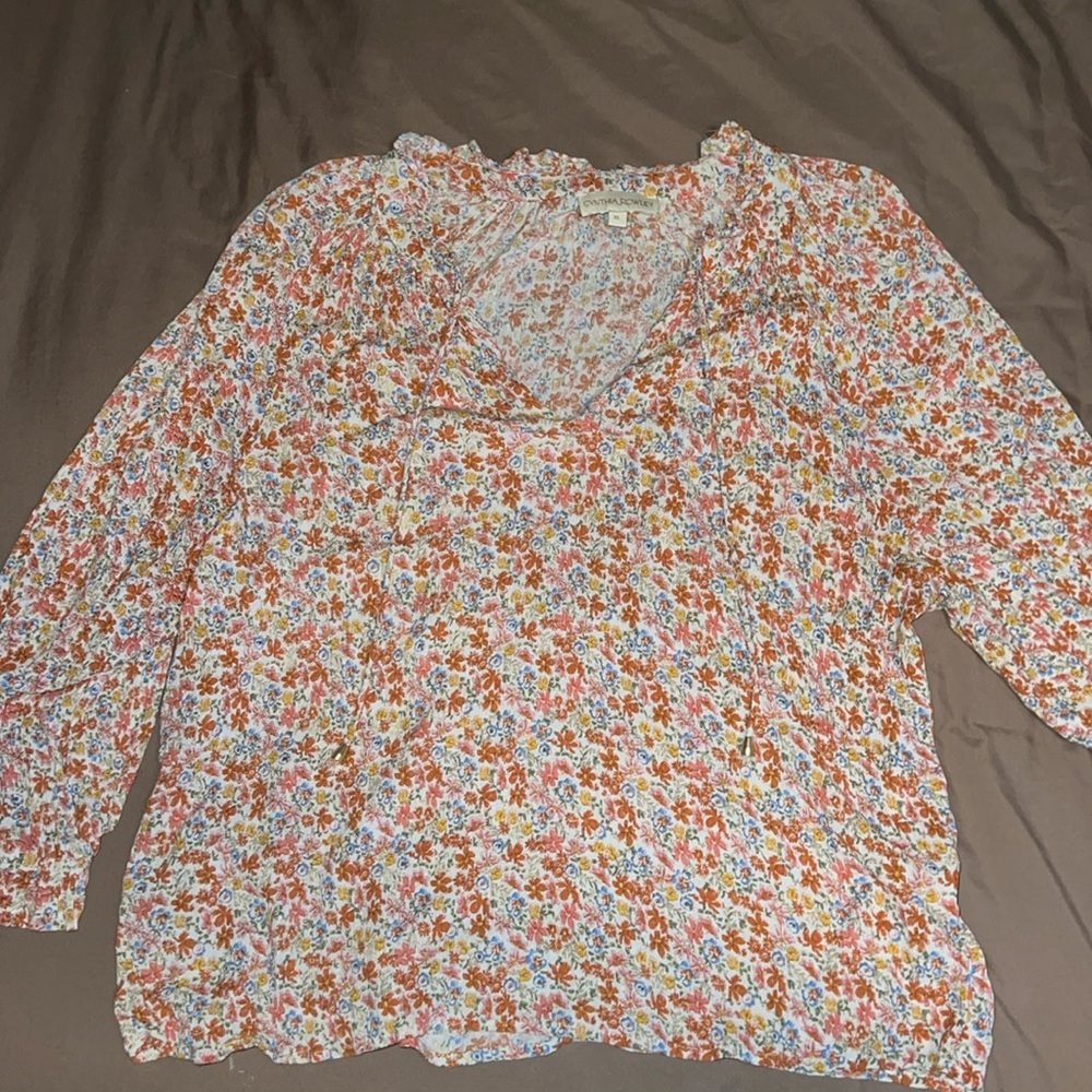 XL 3/4 sleeve blouse